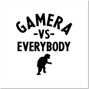 GAMERA vs. EVERYBODY - 2.0 Posters and Art